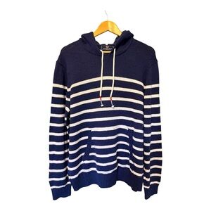 💙🤍Vineyard Vines Deep Bay Striped Hoodie